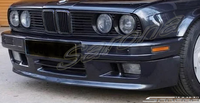 Custom BMW 3 Series  Coupe, Convertible & Sedan Front Bumper (1984 - 1991) - $490.00 (Part #BM-087-FB)